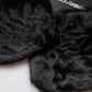 Dolce & Gabbana Black Lamb Fur Collar Women Neck Wrap Scarf