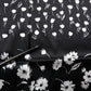 Dolce & Gabbana Black Floral Silk Square Wrap Shawl Scarf
