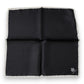 Dolce & Gabbana Black Crown Logo Square Handkerchief Scarf