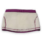 Dolce & Gabbana White Purple Cashmere Fleece Neck Warmer Scarf
