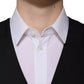 Dolce & Gabbana Black Wool Formal Dress Men Waistcoat Vest