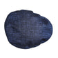 Dolce & Gabbana Blue Cotton Stretch Newsboy Hat