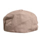Dolce & Gabbana Beige Cotton Newsboy Capello Cabbie Hat