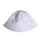 Dolce & Gabbana White Cotton Wide Brim Bucket Hat