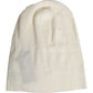 Dolce & Gabbana Beige Wool Blend Knitted Beanie Cap