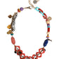 Dolce & Gabbana Multicolor Embellished Waist Chain Belt