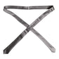 Dolce & Gabbana Metallic Silver Silk Adjustable Necktie Tie