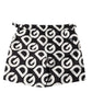Dolce & Gabbana Black White Logo Beachwear Shorts Swimwear