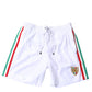 Dolce & Gabbana White Stripes Beachwear Shorts 2 Pc Swimwear