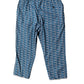Dolce & Gabbana Blue Shark Print Cropped Beachwear Swimwear