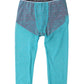 Dolce & Gabbana Blue Fuchsia Logo Lingerie Cropped Underwear