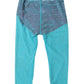 Dolce & Gabbana Blue Fuchsia Logo Lingerie Cropped Underwear