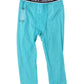 Dolce & Gabbana Light Blue DG Logo Nylon Cropped Tights Underwear