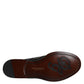 Dolce & Gabbana Black Embroidered Classic Leather Derby Dress Shoes