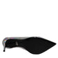 Dolce & Gabbana Multicolor Iridescent Pointed Toe Pumps Shoes