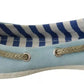 Pantofola D'Oro Minnesota Blue Stripe Flat Slip-On Shoes