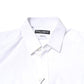 Dolce & Gabbana White GOLD Cotton Long Sleeves Men Dress Shirt