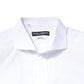 Dolce & Gabbana White GOLD Cotton Long Sleeves Dress Shirt