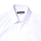 Dolce & Gabbana White GOLD Cotton Long Sleeves Men Dress Shirt