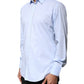 Dolce & Gabbana Light Blue Cotton MARTINI Formal Dress Shirt