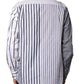 Dolce & Gabbana Multicolor Striped Button Down Casual Shirt