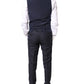 Dolce & Gabbana Black Fantasy MARTINI 3 Piece Formal Suit