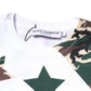 Dolce & Gabbana White Camouflage Stars Crew Neck T-shirt