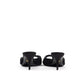 Dolce & Gabbana Black Cotton Mules
