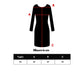 Bottega Veneta Black Wool Long Dress