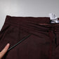 Dolce & Gabbana Maroon Cotton Cargo Jogger Sweatpants Pants