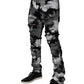 Dolce & Gabbana Multicolor Camouflage Tattered Skinny Denim Jeans