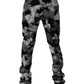 Dolce & Gabbana Multicolor Camouflage Tattered Skinny Denim Jeans