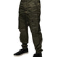 Dolce & Gabbana Dark Green Nylon Cargo Pants