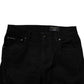 Dolce & Gabbana Black Cotton Stretch Skinny Men Denim Jeans