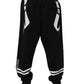 Dolce & Gabbana Black Logo Cotton Jogger Sweatpants Pants