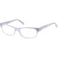 Hogan Purple Plastic Glasses (Frames)