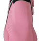 Dolce & Gabbana Pink Low Top Sorrento Sneakers Slip On Casual Shoes