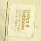 Dolce & Gabbana Yellow Nylon Cargo Chain Men Jogger Pants