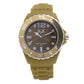 Haurex Brown Rubber Sport Watch