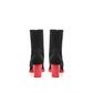 Alexander McQueen Black Neoprene Ankle Boots