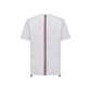 Thom Browne White Cotton T-Shirt