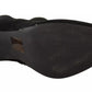 Steve Madden Black Suede Leather Stiletto Heels Boots Shoes