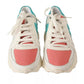 HIDE & JACK Multicolor Low Top Lace Up Women Sneakers Shoes