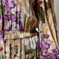 Dolce & Gabbana Multicolor Floral Wide Leg Jumpsuit Dress