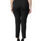 Dolce & Gabbana Black Polyester High Waist Slim Pants