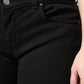 Dolce & Gabbana Black Cotton High Waist Skinny Denim Jeans