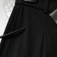 Dolce & Gabbana Black Nylon High Waist Slim Fit Pants
