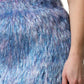 Dolce & Gabbana Multicolor Plush Fabric High Waist Mini Skirt