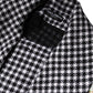 Dolce & Gabbana Black White Monochrome Patterned Floral Cape Jacket