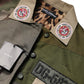 Dolce & Gabbana Military Green Cotton Button Down Jacket